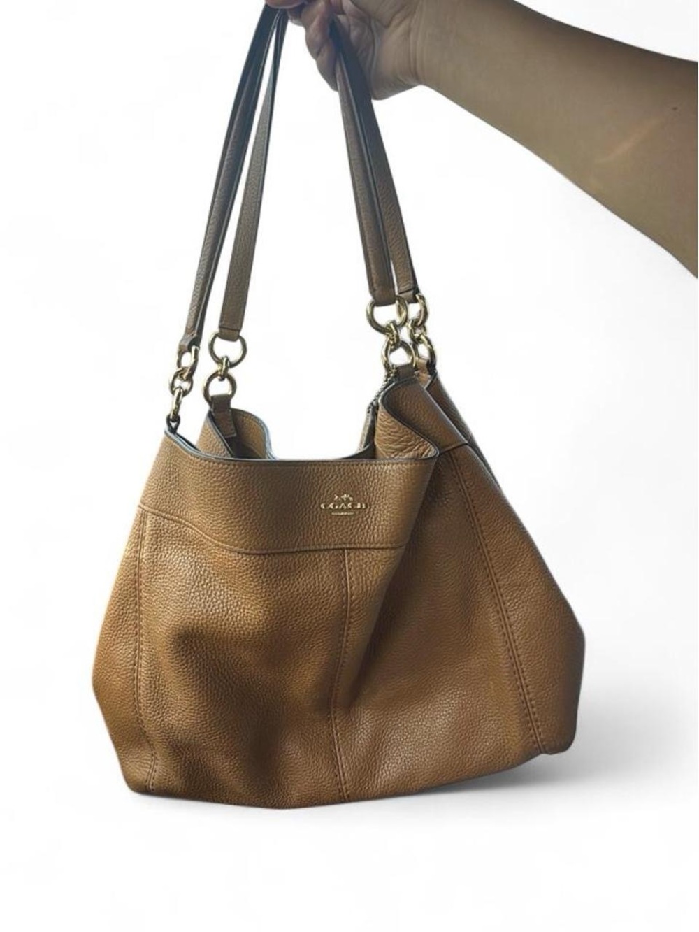 Coach Brown Leather Shoulder Bag